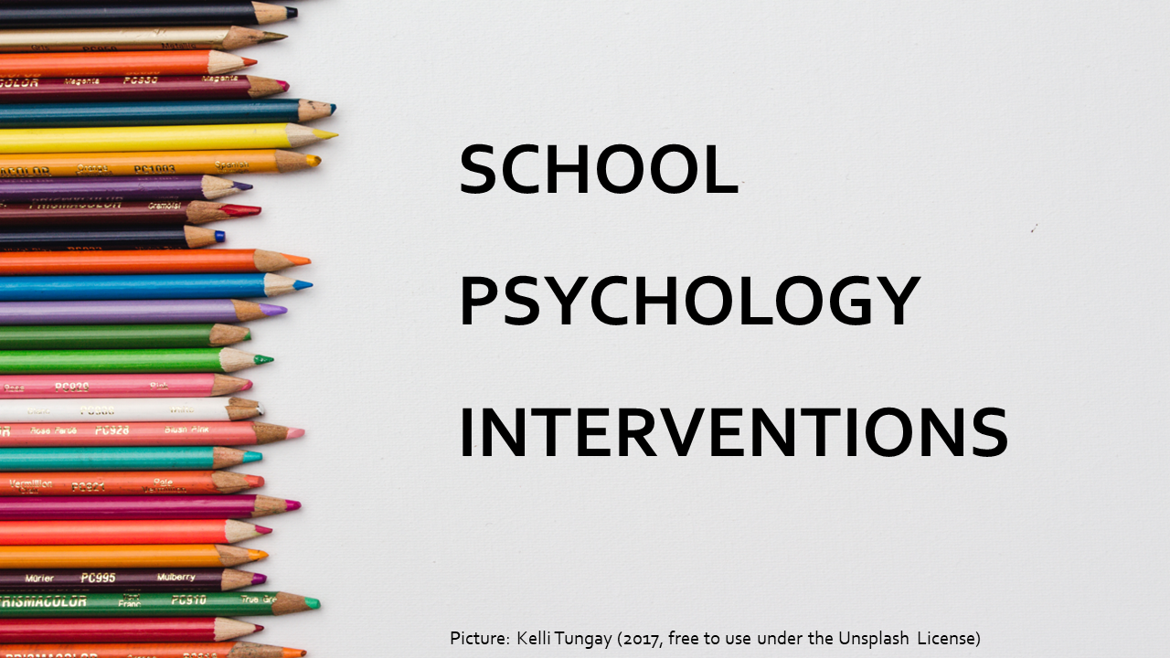 2023/2024 School Psychology Interventions